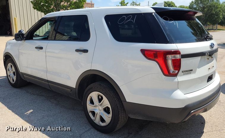 image for item DN8523 2016 Ford Explorer  Police Interceptor SUV
