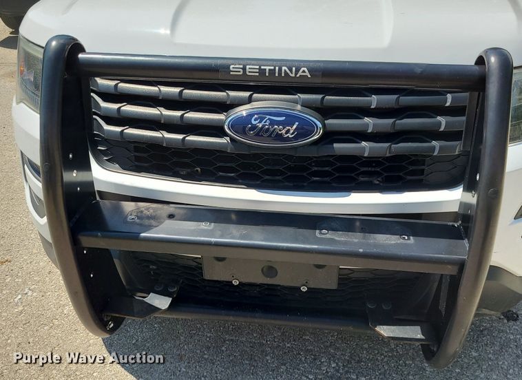 image for item DN8523 2016 Ford Explorer  Police Interceptor SUV