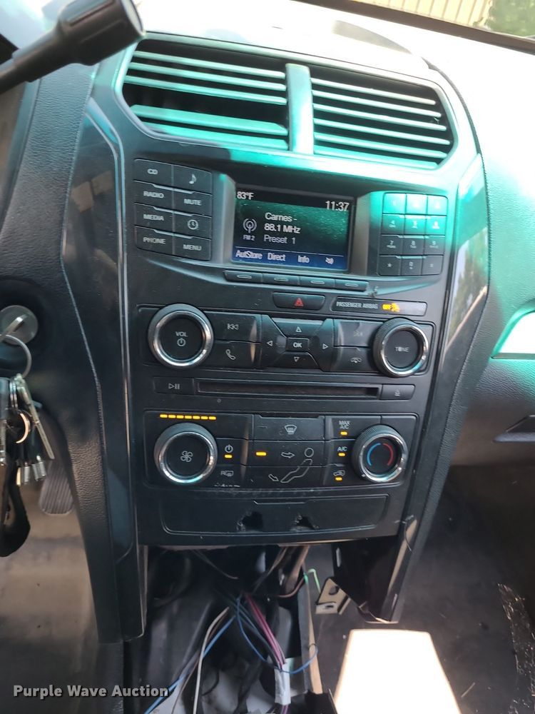 image for item DN8523 2016 Ford Explorer  Police Interceptor SUV