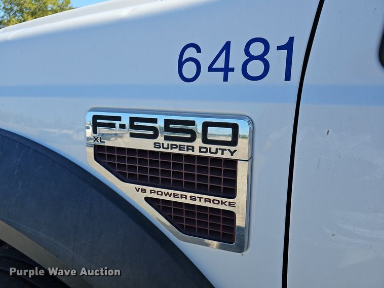 image for item DN8695 2009 Ford F550 XL Super Duty  dump truck