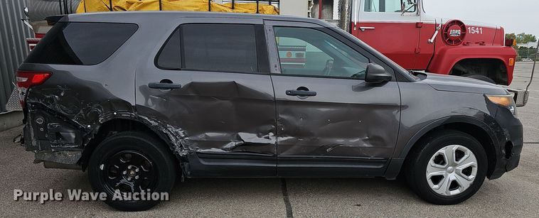 image for item DN8716 2014 Ford Explorer Police  SUV