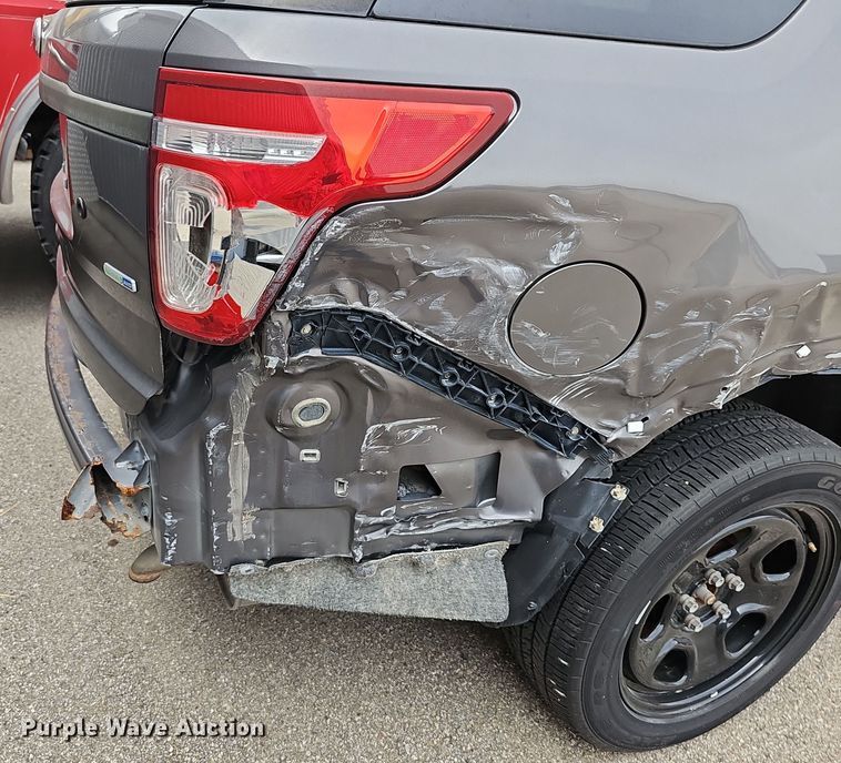 image for item DN8716 2014 Ford Explorer Police  SUV