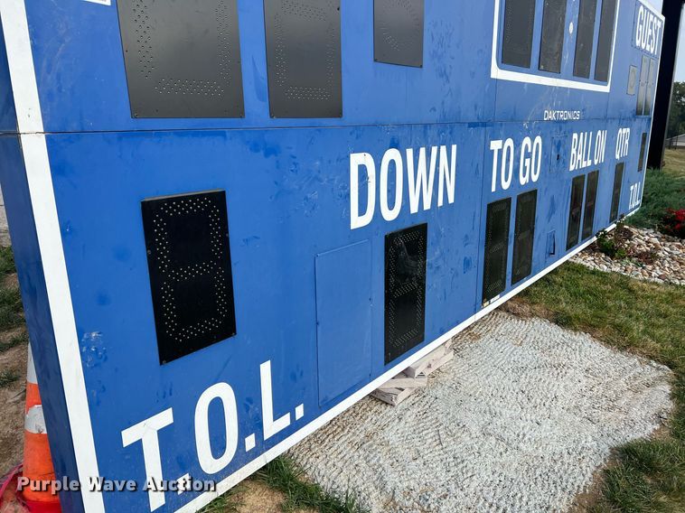 image for item DO2200 Daktronics  scoreboard