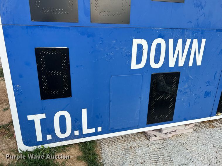 image for item DO2200 Daktronics  scoreboard