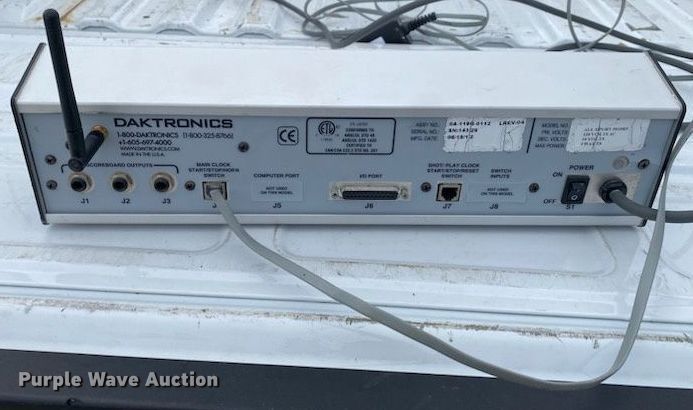 image for item DO2200 Daktronics  scoreboard