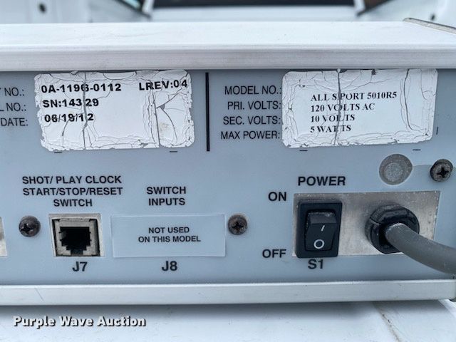 image for item DO2200 Daktronics  scoreboard