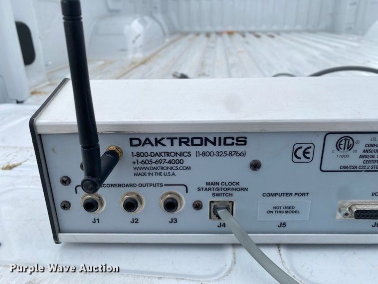 image for item DO2200 Daktronics  scoreboard