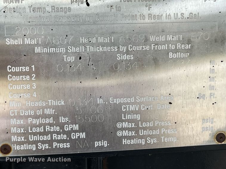 image for item DP2076 2006 International 7400  oil distributor truck