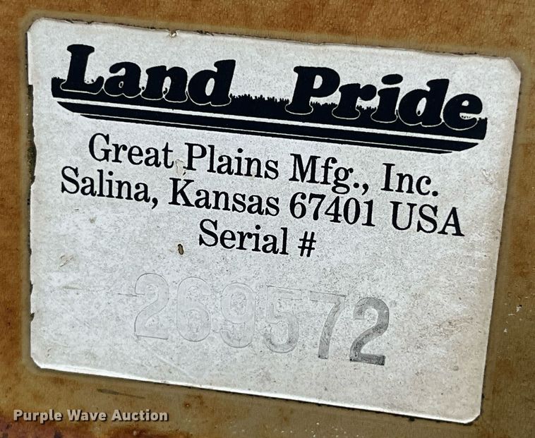 image for item DP2080 Land Pride  three point blade