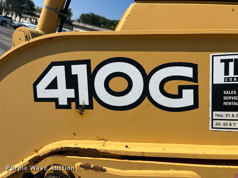 image for item DP2083 2006 John Deere 410G  backhoe
