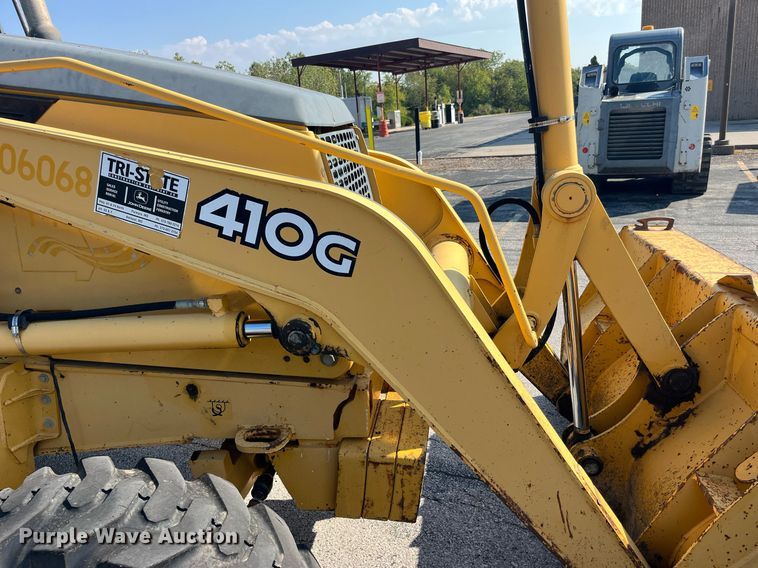 image for item DP2083 2006 John Deere 410G  backhoe