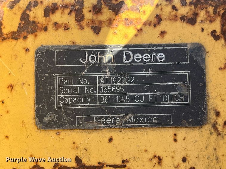 image for item DP2083 2006 John Deere 410G  backhoe