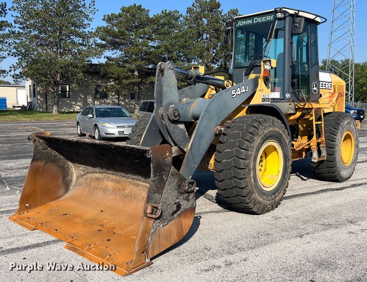 image for item DP2085 2005 John Deere 544J  wheel loader