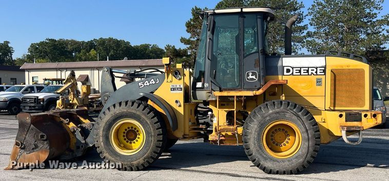 image for item DP2085 2005 John Deere 544J  wheel loader