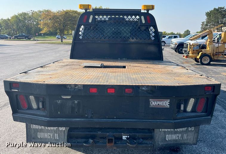 image for item DP2087 2011 Dodge Ram 4500HD  Crew Cab flatbed truck