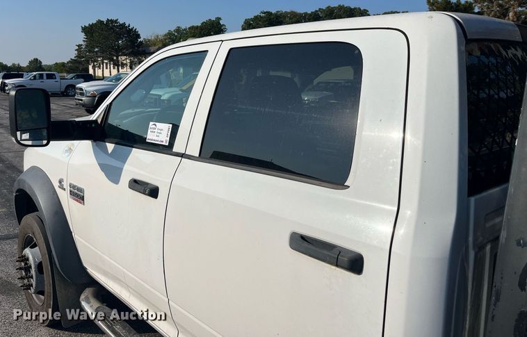 image for item DP2087 2011 Dodge Ram 4500HD  Crew Cab flatbed truck