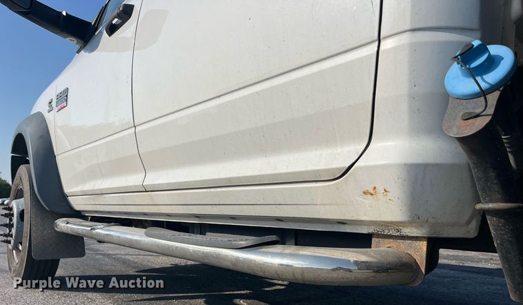 image for item DP2087 2011 Dodge Ram 4500HD  Crew Cab flatbed truck