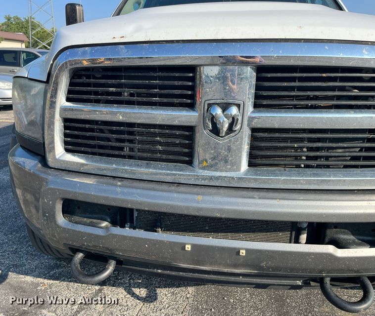 image for item DP2087 2011 Dodge Ram 4500HD  Crew Cab flatbed truck