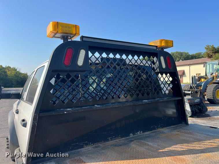 image for item DP2087 2011 Dodge Ram 4500HD  Crew Cab flatbed truck