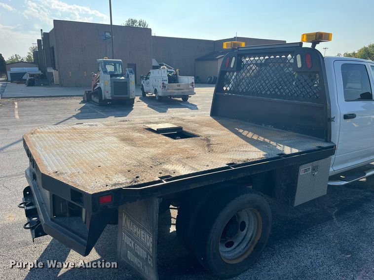 image for item DP2087 2011 Dodge Ram 4500HD  Crew Cab flatbed truck