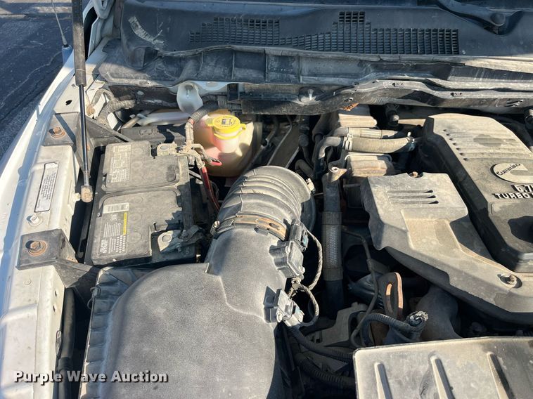 image for item DP2087 2011 Dodge Ram 4500HD  Crew Cab flatbed truck