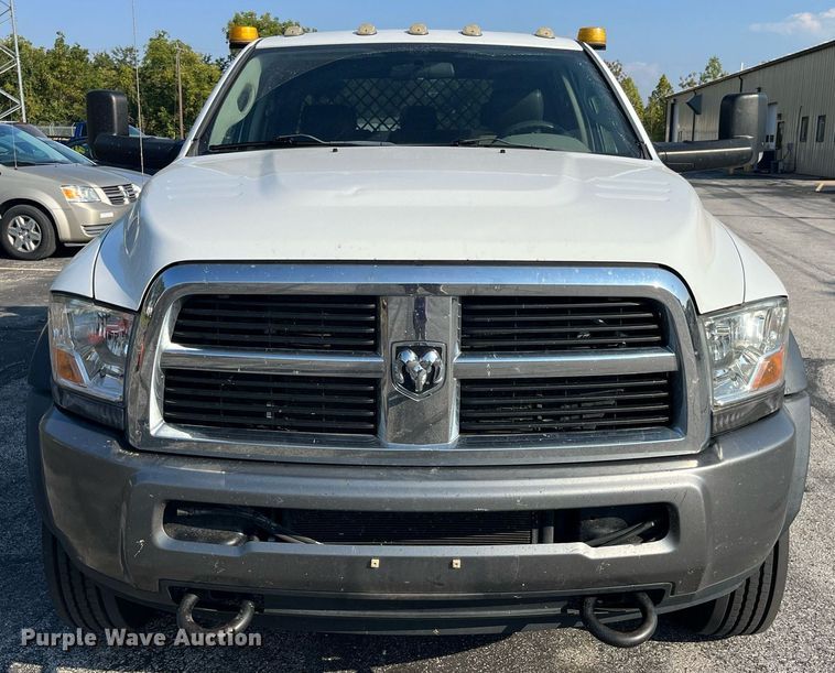 image for item DP2088 2011 Dodge Ram 5500HD  Crew Cab flatbed truck