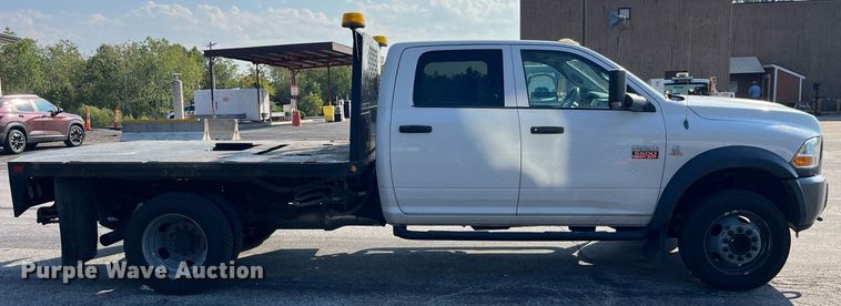 image for item DP2088 2011 Dodge Ram 5500HD  Crew Cab flatbed truck