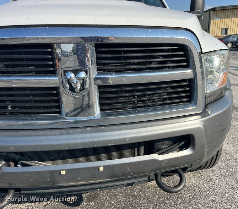 image for item DP2088 2011 Dodge Ram 5500HD  Crew Cab flatbed truck