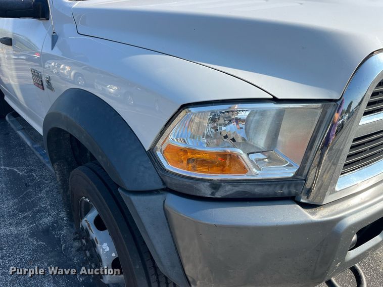 image for item DP2088 2011 Dodge Ram 5500HD  Crew Cab flatbed truck