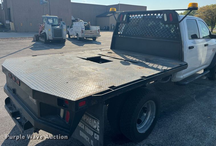 image for item DP2088 2011 Dodge Ram 5500HD  Crew Cab flatbed truck