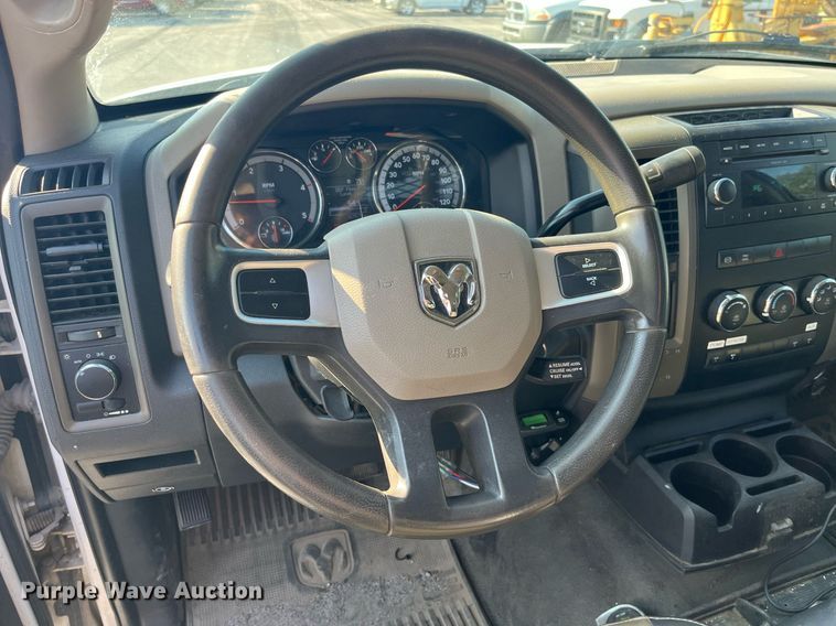 image for item DP2088 2011 Dodge Ram 5500HD  Crew Cab flatbed truck