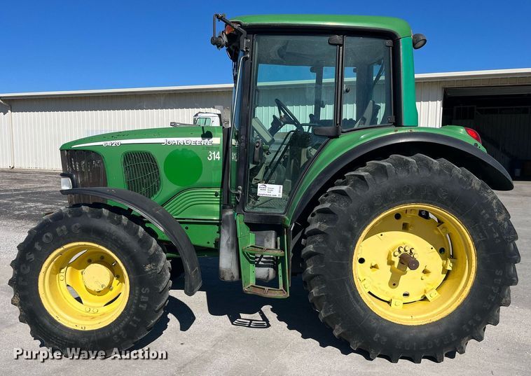 image for item DP2103 2006 John Deere 6420  MFWD tractor