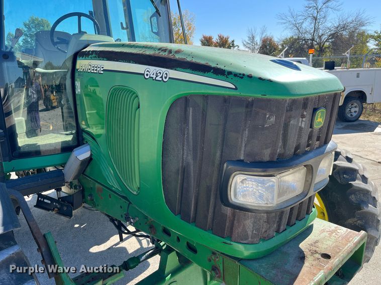 image for item DP2103 2006 John Deere 6420  MFWD tractor