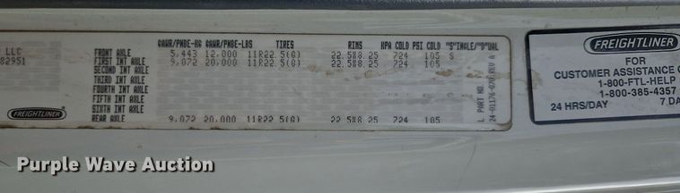 image for item DP2449 2006 Freightliner Business Class M2  semi truck