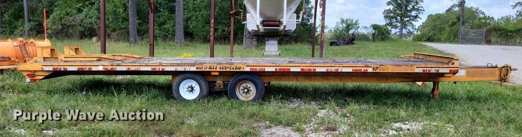 image for item DP5276 2005 Econoline MP1226PP  tilt deck equipment trailer