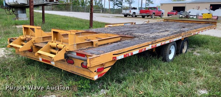 image for item DP5276 2005 Econoline MP1226PP  tilt deck equipment trailer