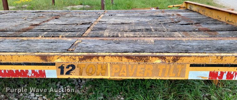 image for item DP5276 2005 Econoline MP1226PP  tilt deck equipment trailer