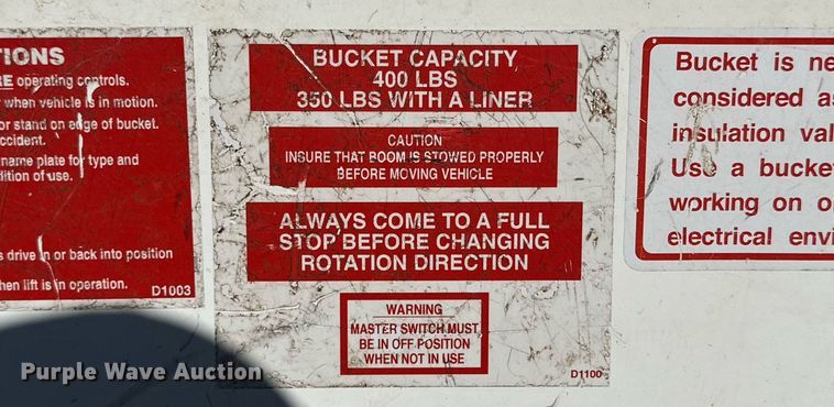 image for item DQ1449 2015 Dodge Ram 5500  bucket truck