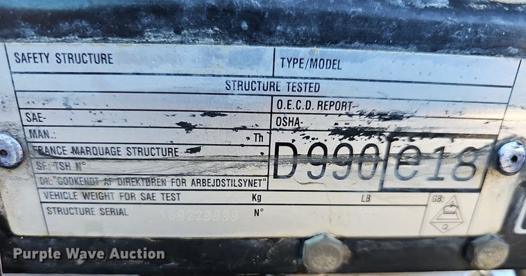 image for item DR5770 2007 Case JX1100U  tractor