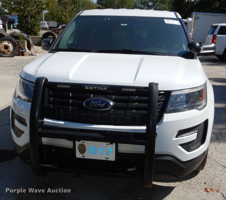 image for item DR5774 2018 Ford Explorer  Police Interceptor SUV