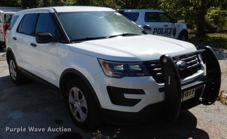 image for item DR5774 2018 Ford Explorer  Police Interceptor SUV