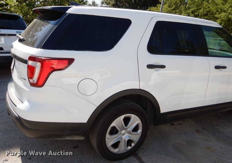 image for item DR5774 2018 Ford Explorer  Police Interceptor SUV