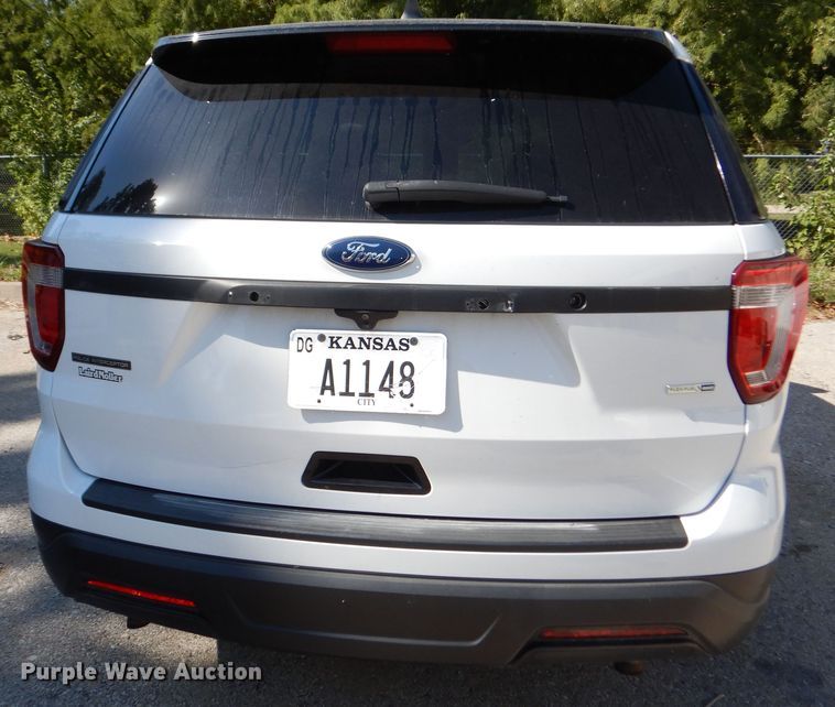 image for item DR5774 2018 Ford Explorer  Police Interceptor SUV