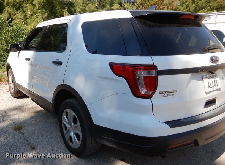 image for item DR5774 2018 Ford Explorer  Police Interceptor SUV