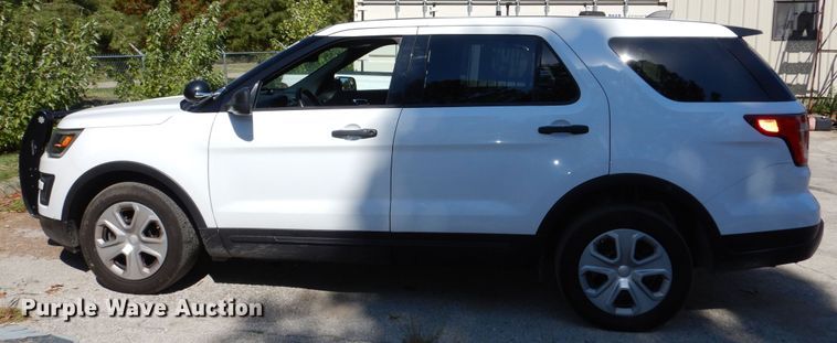 image for item DR5774 2018 Ford Explorer  Police Interceptor SUV