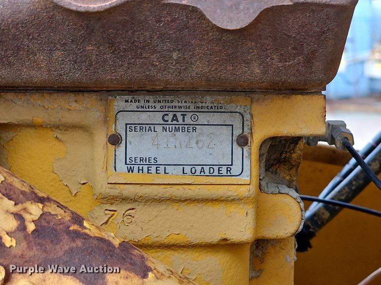 image for item DS5641 1969 Caterpillar 930  wheel loader