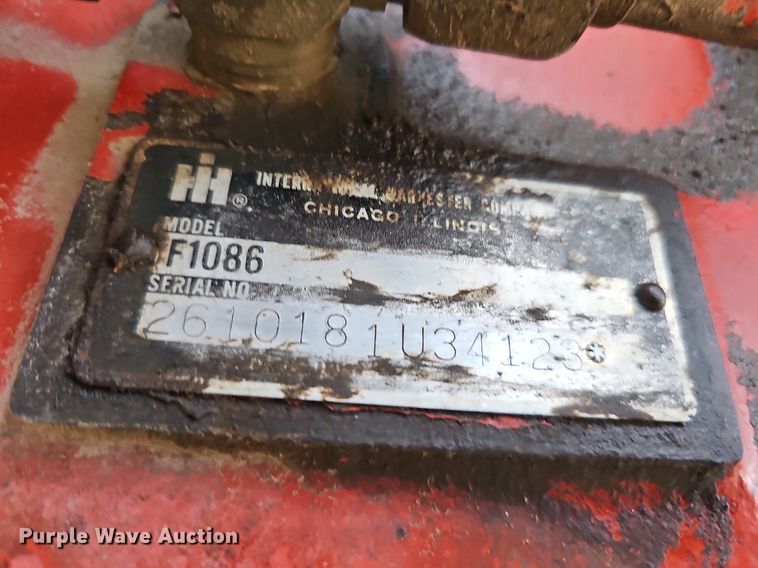 image for item DS5642 1978 International F1086  tractor