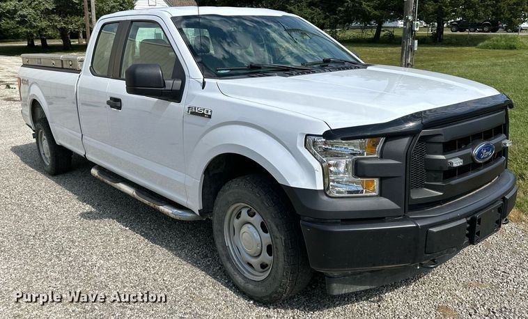 image for item DV1045 2017 Ford F150  SuperCab pickup truck