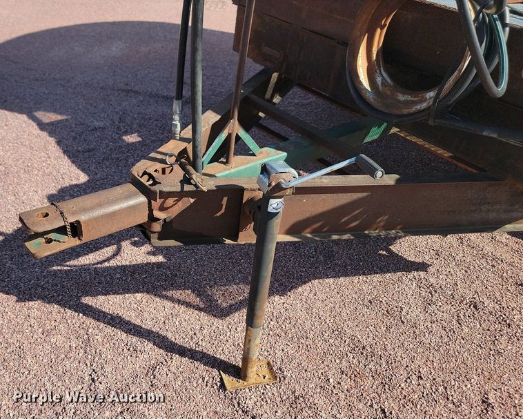 image for item JW9592 2023 Shop built 7.5x10  utility trailer