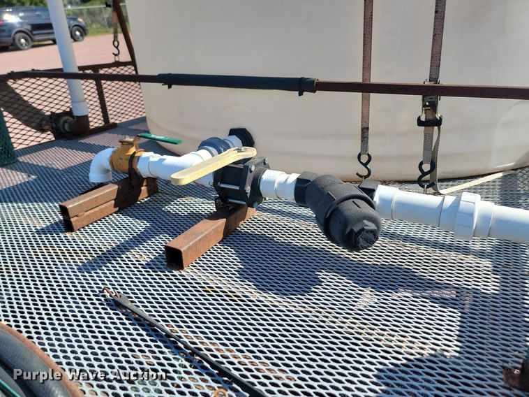 image for item JW9592 2023 Shop built 7.5x10  utility trailer